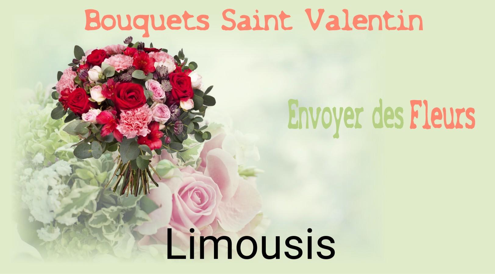 Roses de Saint-Valentin livrées à Limousis